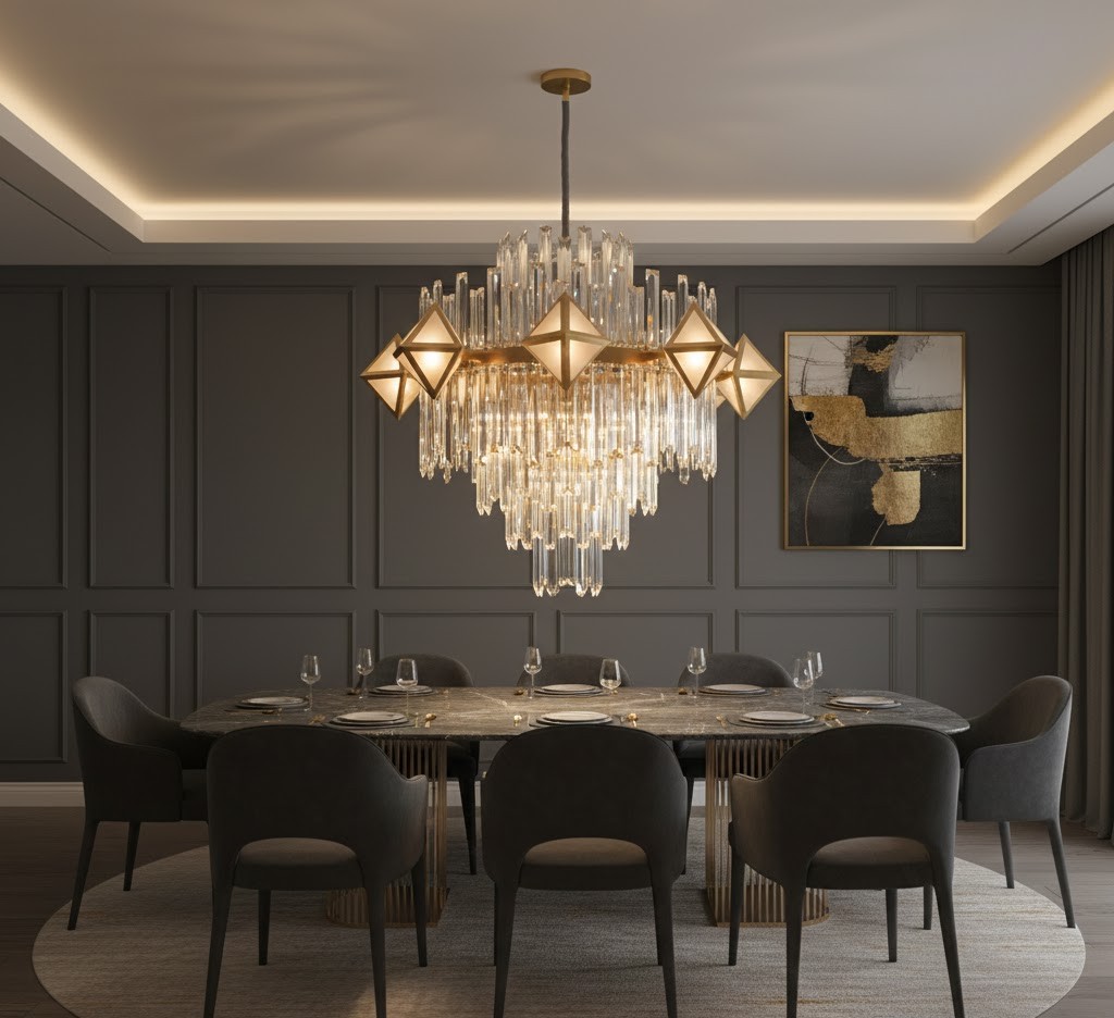 Custom lighting design process